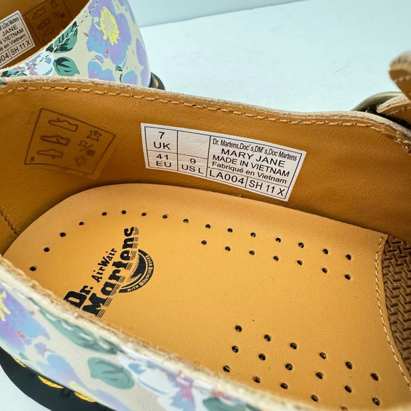 Dr. Martens Floral Print Flats - Picture 8 of 9